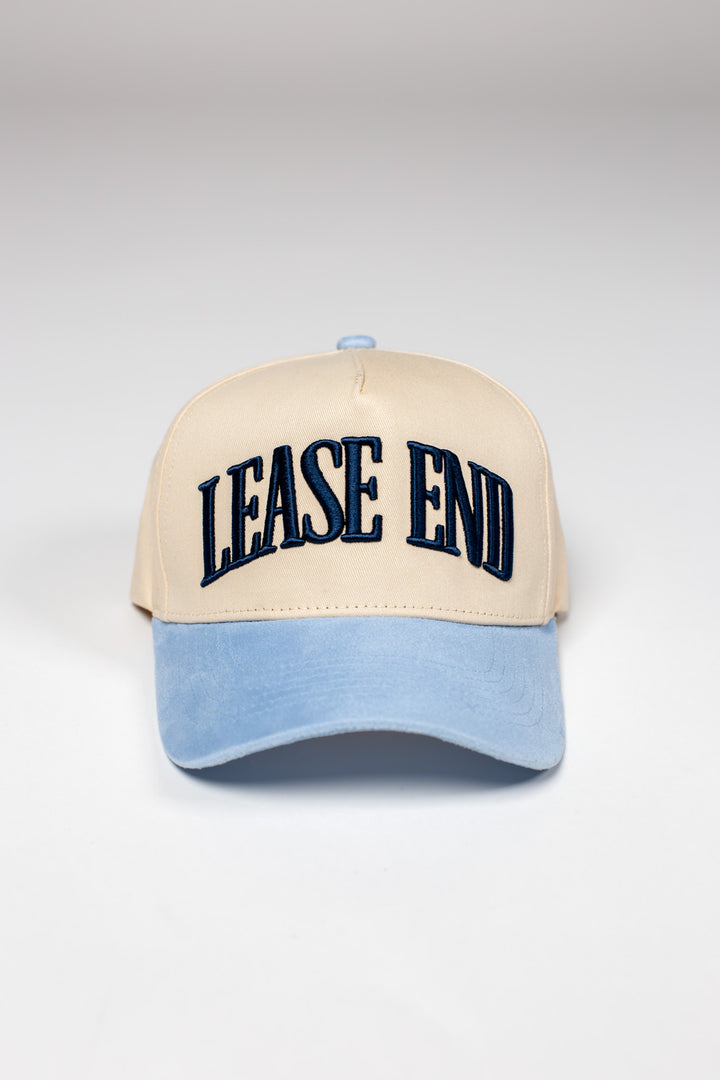 Lease End Hat - Light Blue Suede