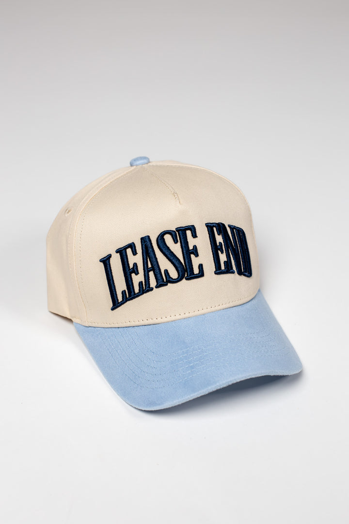 Lease End Hat - Light Blue Suede