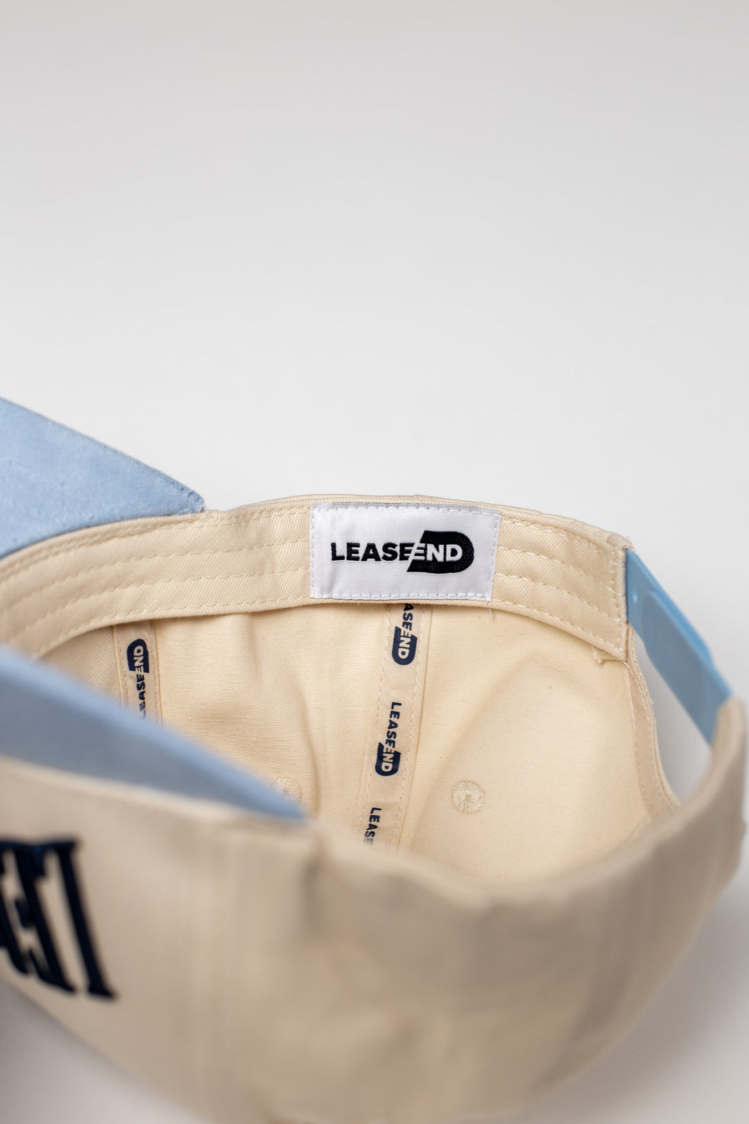 Lease End Hat - Light Blue Suede
