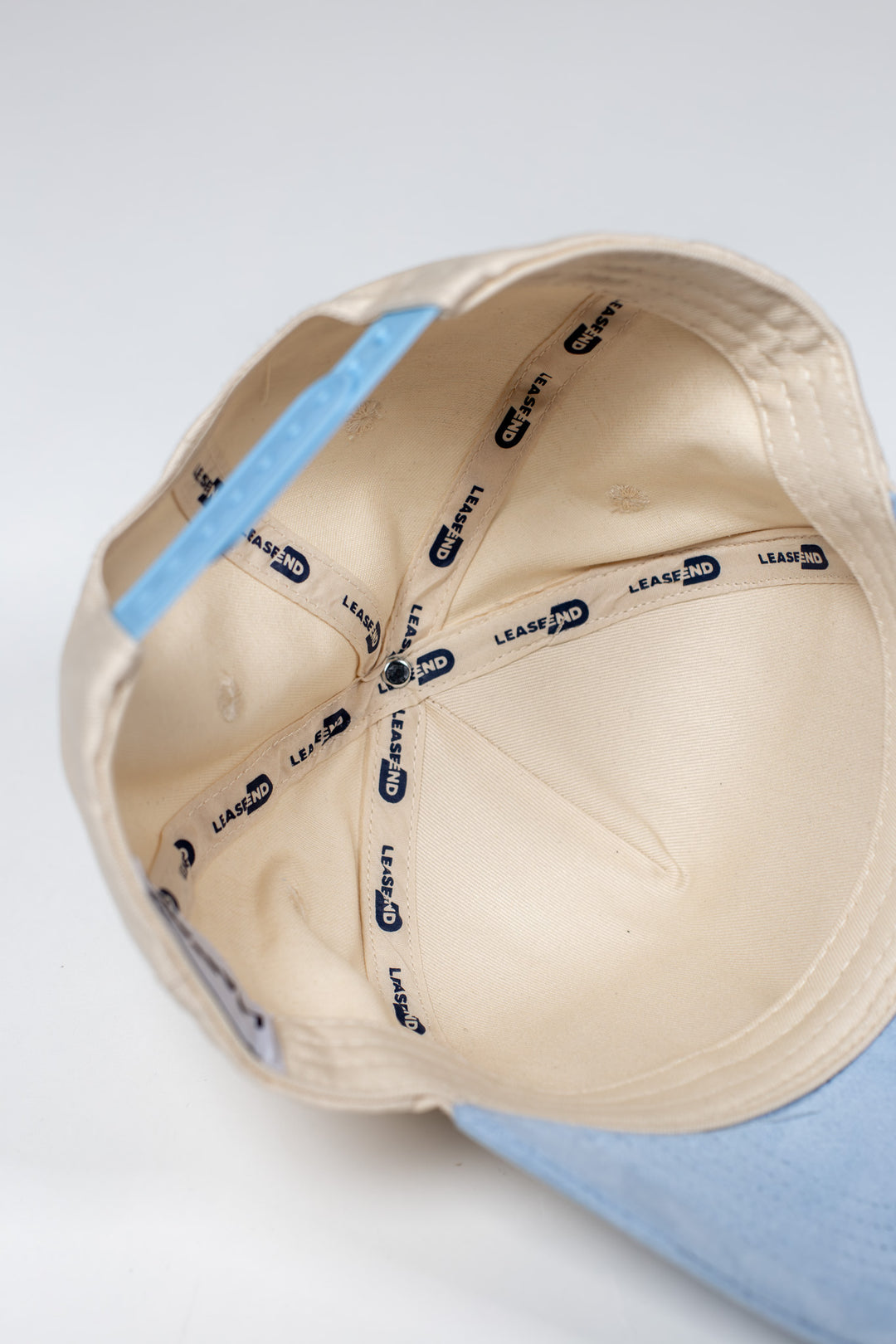 Lease End Hat - Light Blue Suede