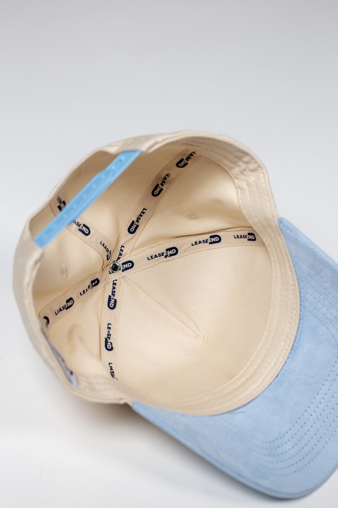 Lease End Hat - Light Blue Suede